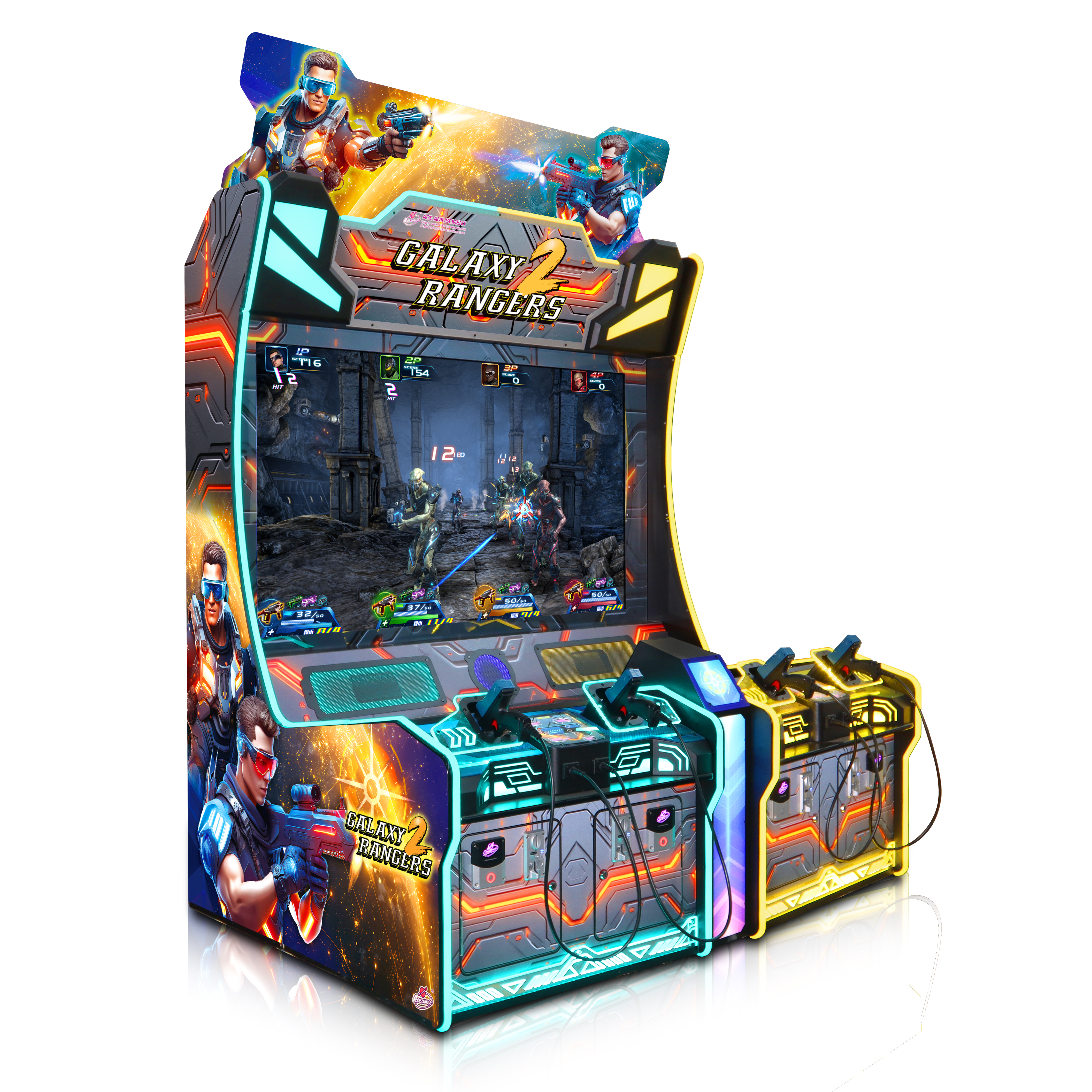 Galaxy Rangers 2 | New & Hot Game Machines | ACE Amusement